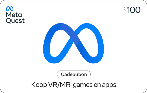 Digitale Meta Quest-cadeaubon 100,00 EUR